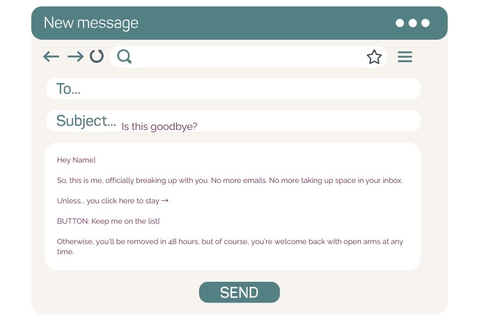 Example Emails for Email List Cleaning Email 3